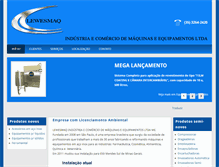 Tablet Screenshot of lewesmaq.com.br
